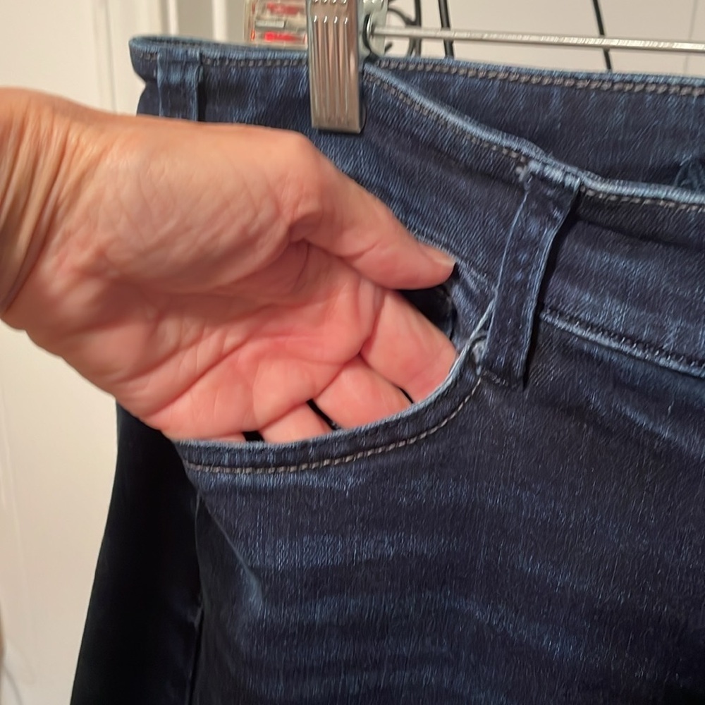 👖👖👖BOGOHO👖👖👖Arizona Jean Co. Dark Wash Jeans/Jeggings-Size 18 - Picture 5 of 10